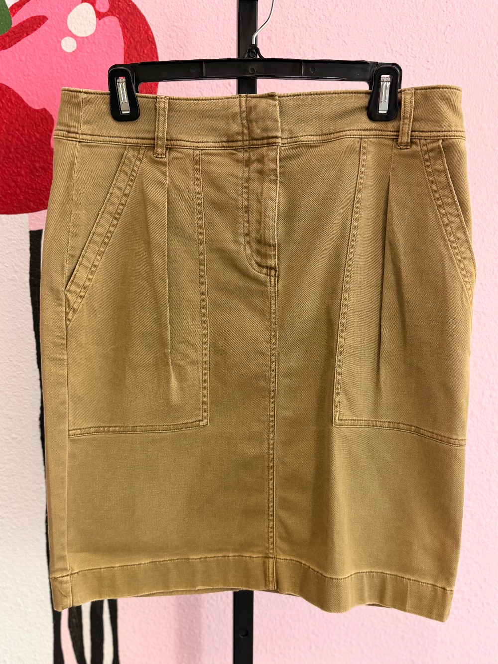 J Crew Denim Patch Pocket Skirt