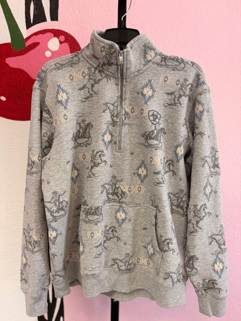 Ariat Cowboy 1/4 Zip Pullover