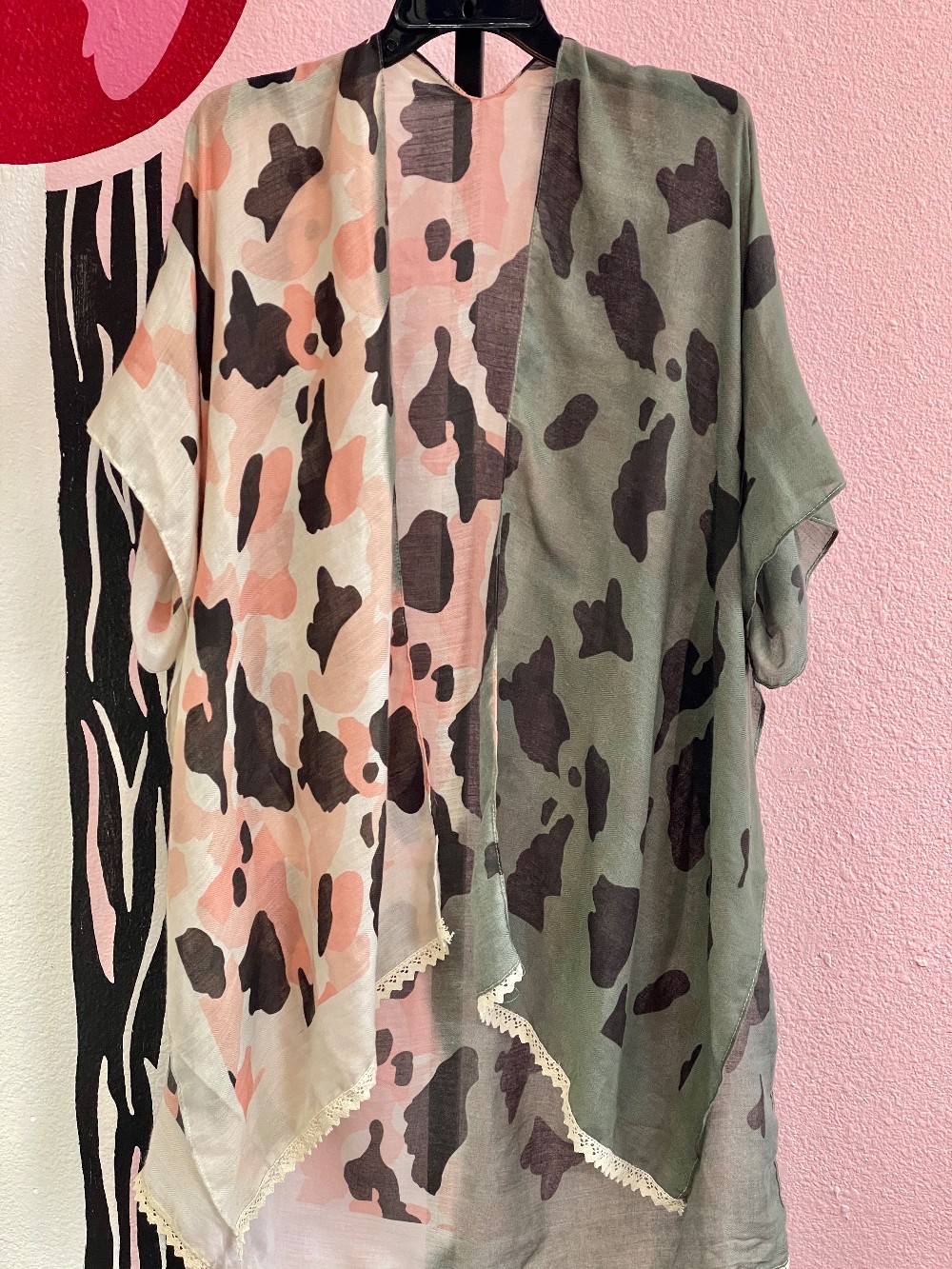 Leopard Print Kimono