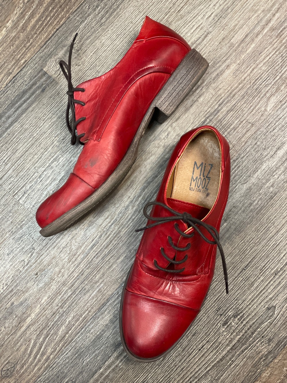 Miz Mooz Letty Leather Oxfords