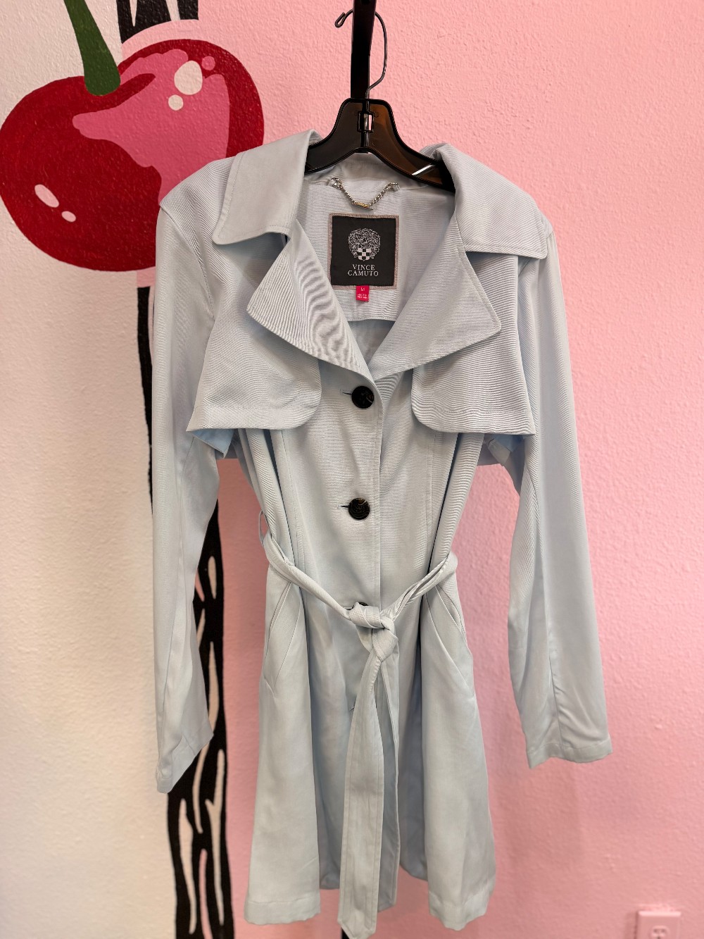 Vince Camuto Belted Trench Coat