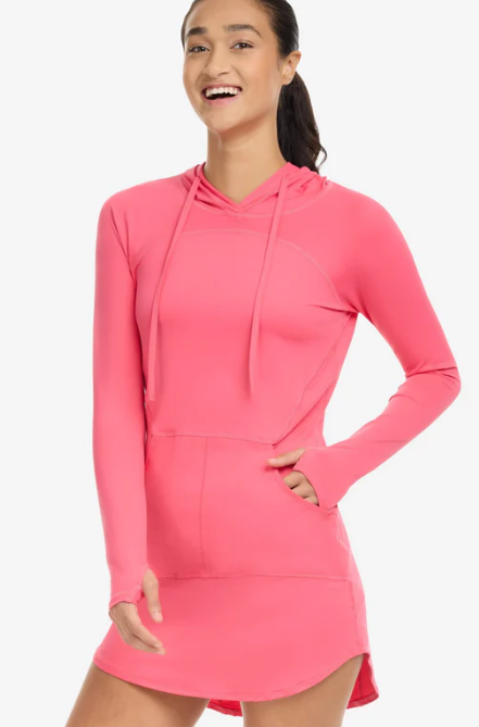 BloqUV -  Hoodie Dress - Watermelon