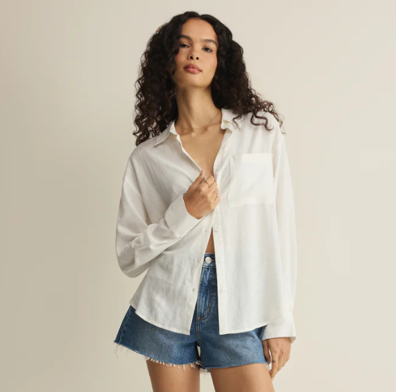 Z Supply - Perfect Button Up - White