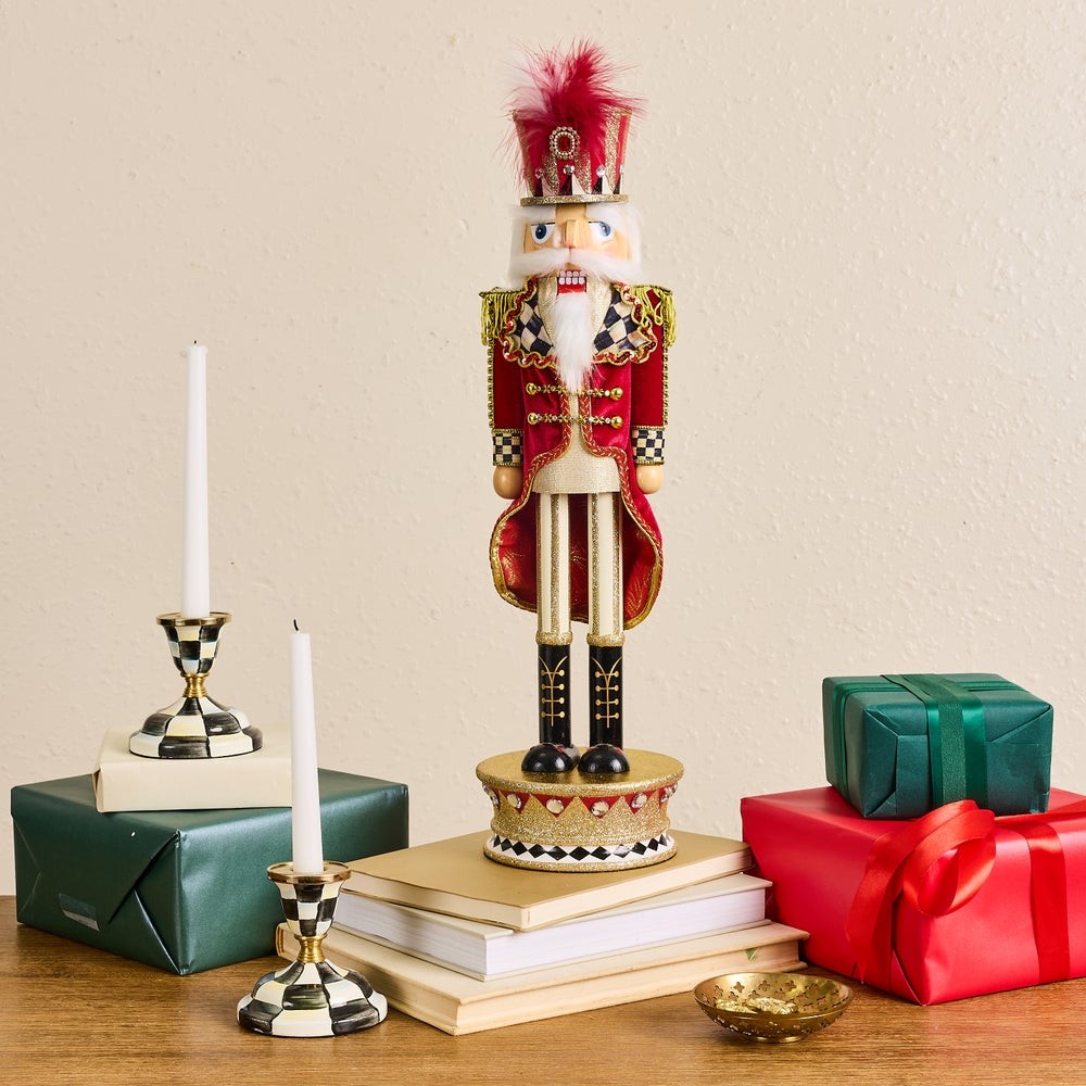 MacKenzie Childs - Traditional Christmas Wood Nutcracker