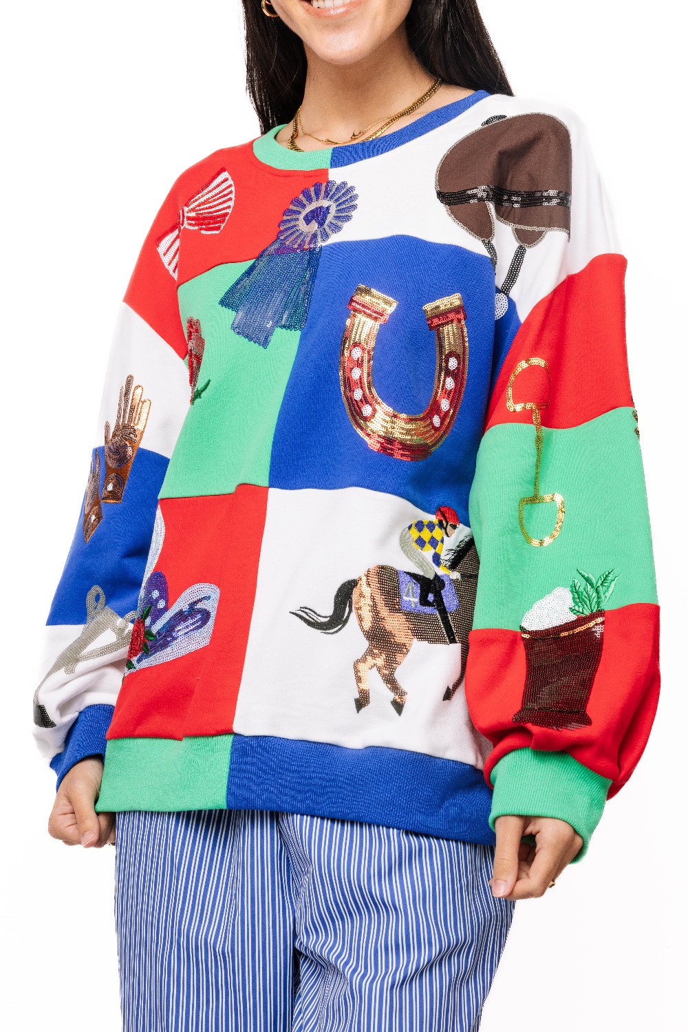 Queen of Sparkles -Kentucky Derby Icon Sweatshirt