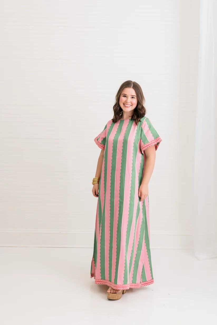 Heart of Grace - Marisol Caftan - Palace Palm