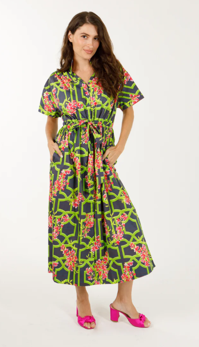 Holly Shae - Bria Dress - Vine & Dandy Bougainvillea