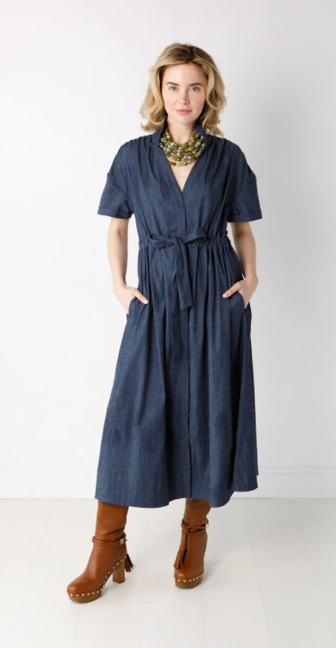 Holly Shae - Bria Dress - Stretch Denim