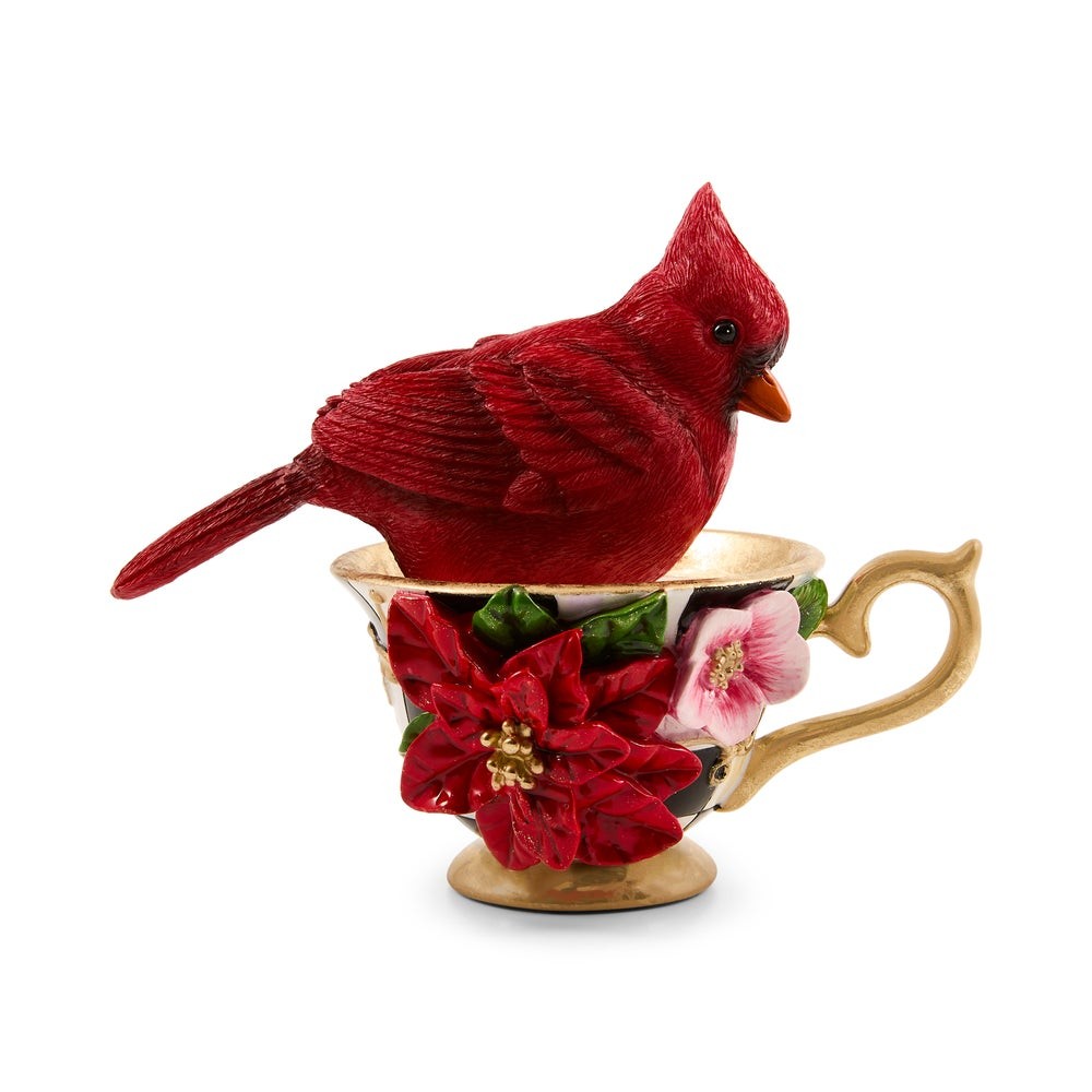 MacKenzie Childs - Cardinal in Teacup