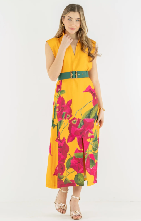 Emily McCarthy - Roma Dress - Bougainvellea