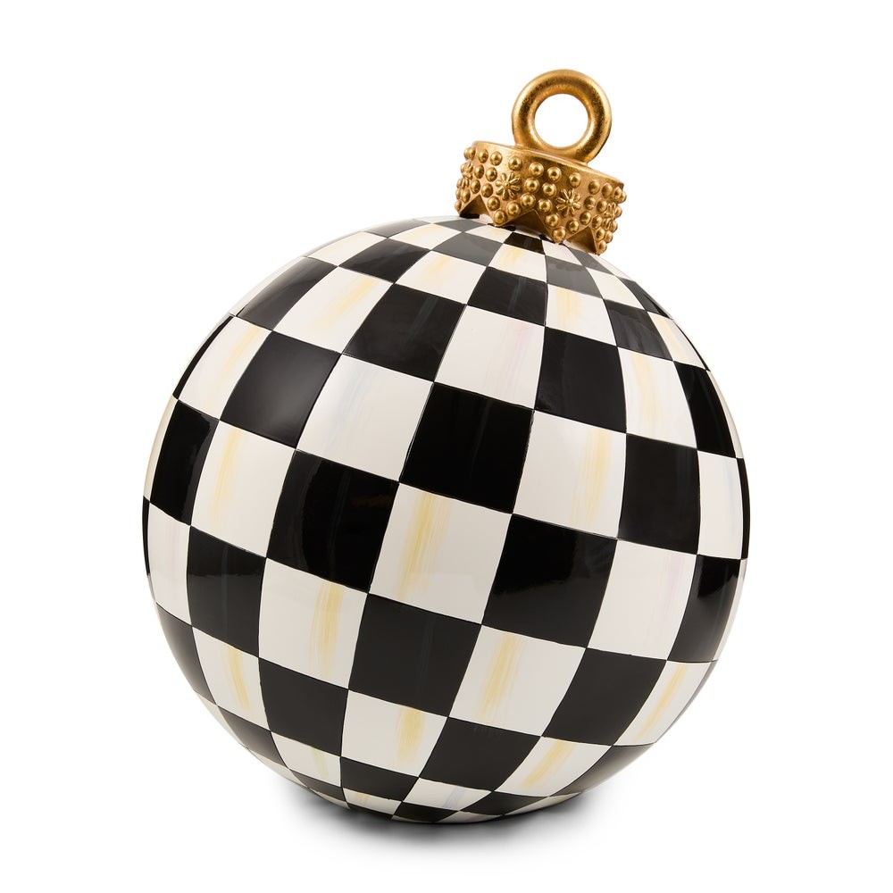 MacKenzie Childs - Courtly Check Large Tabletop Ornament