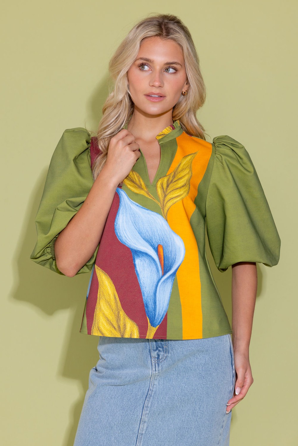 Alden Adair - Ali Top - Calla Lily