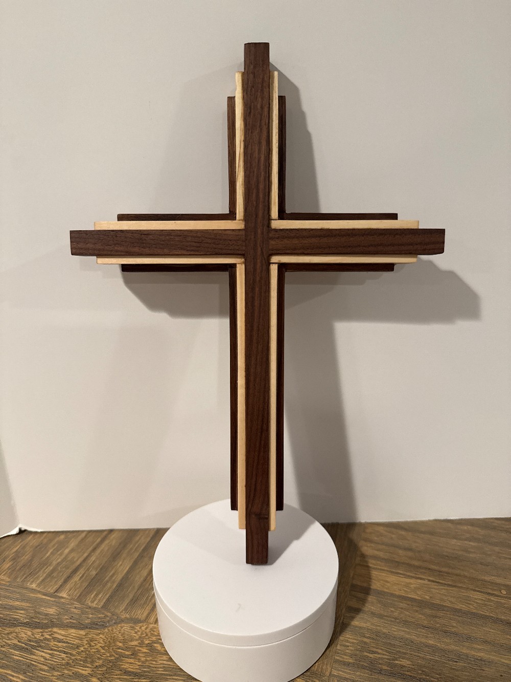 Walnut & Maple Cross