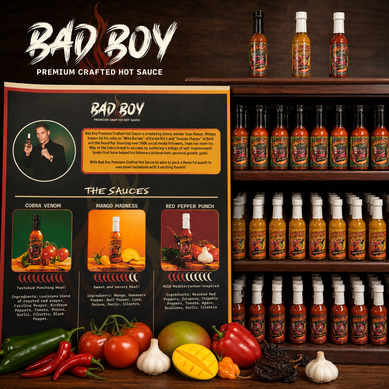 Bad Boy's Hot Sauce