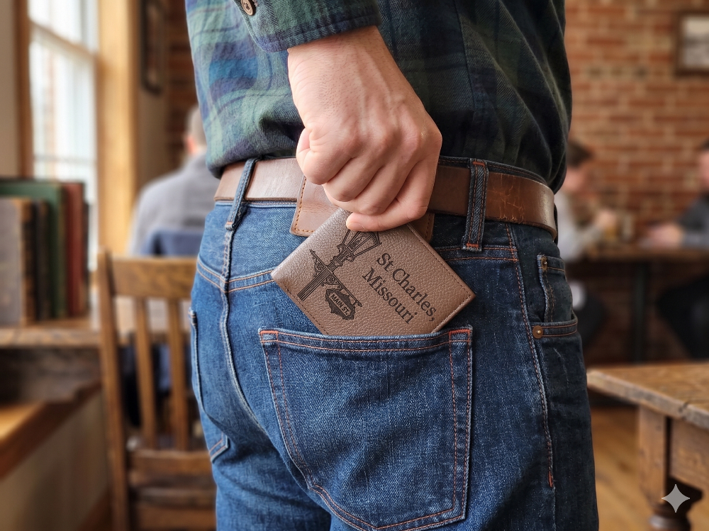 St Charles PU Leather Wallets