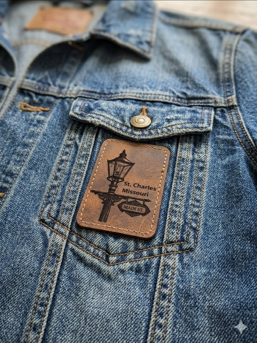 St Charles Main St Leather Patch