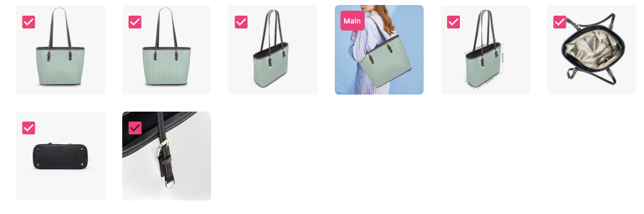 Mint Medium Tote Bag