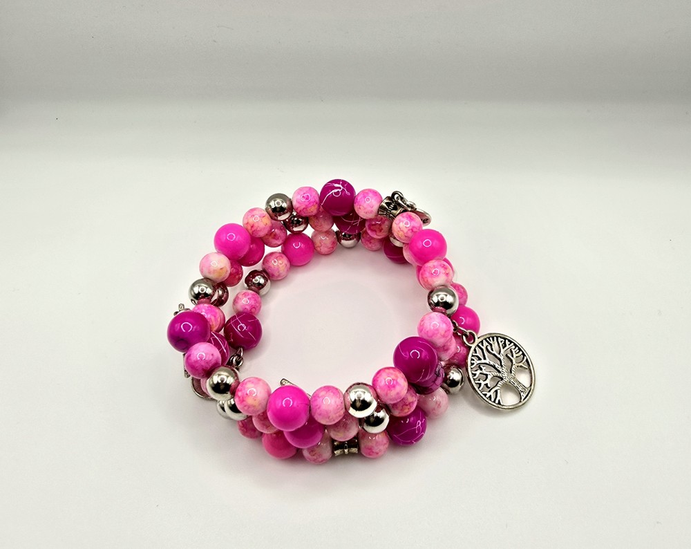 Pretty In Pink WRAP Bracelet