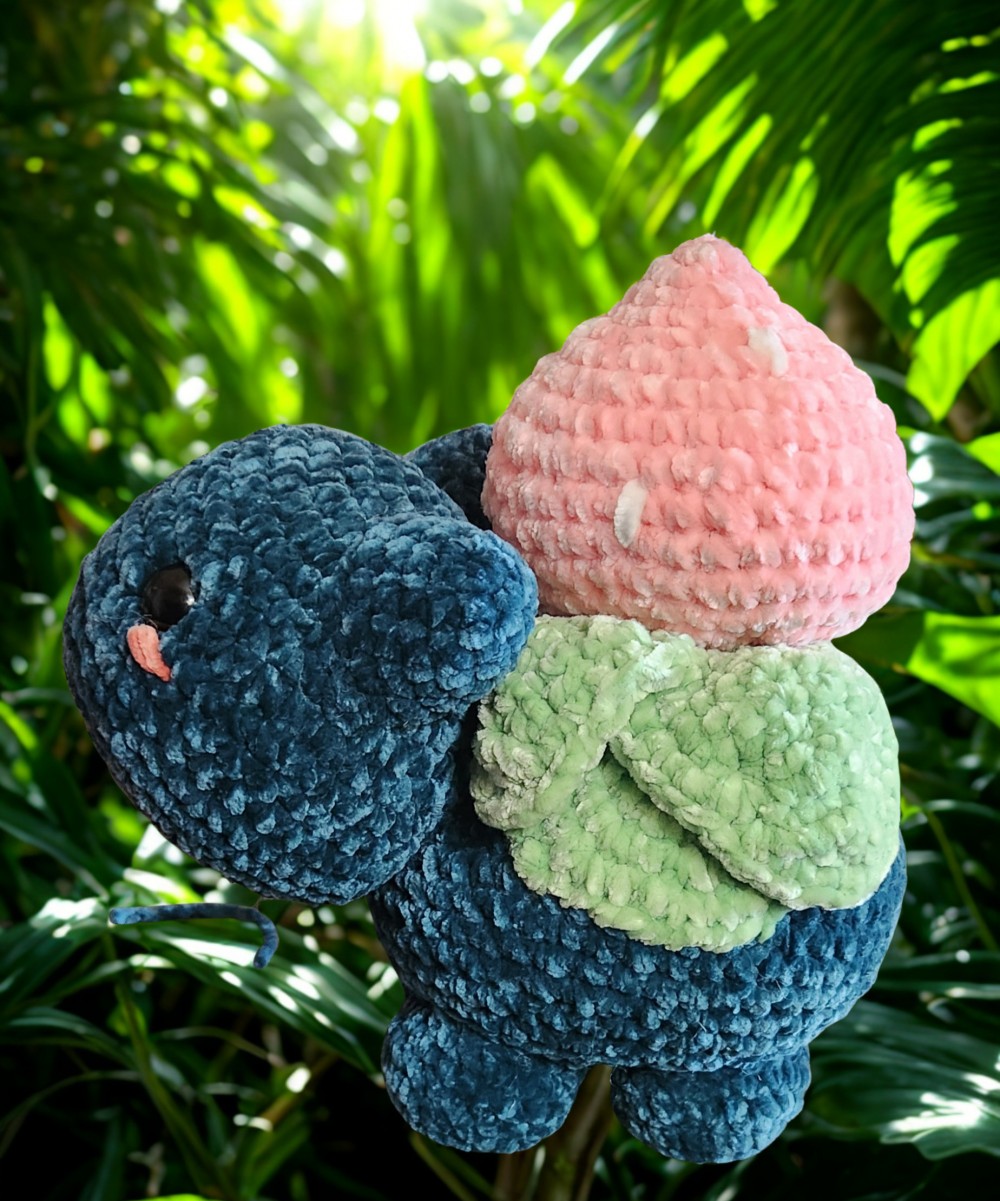 Bulb@saur Crochet Plushie