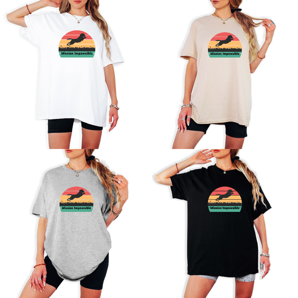 Mission Impawsible shirt (online)