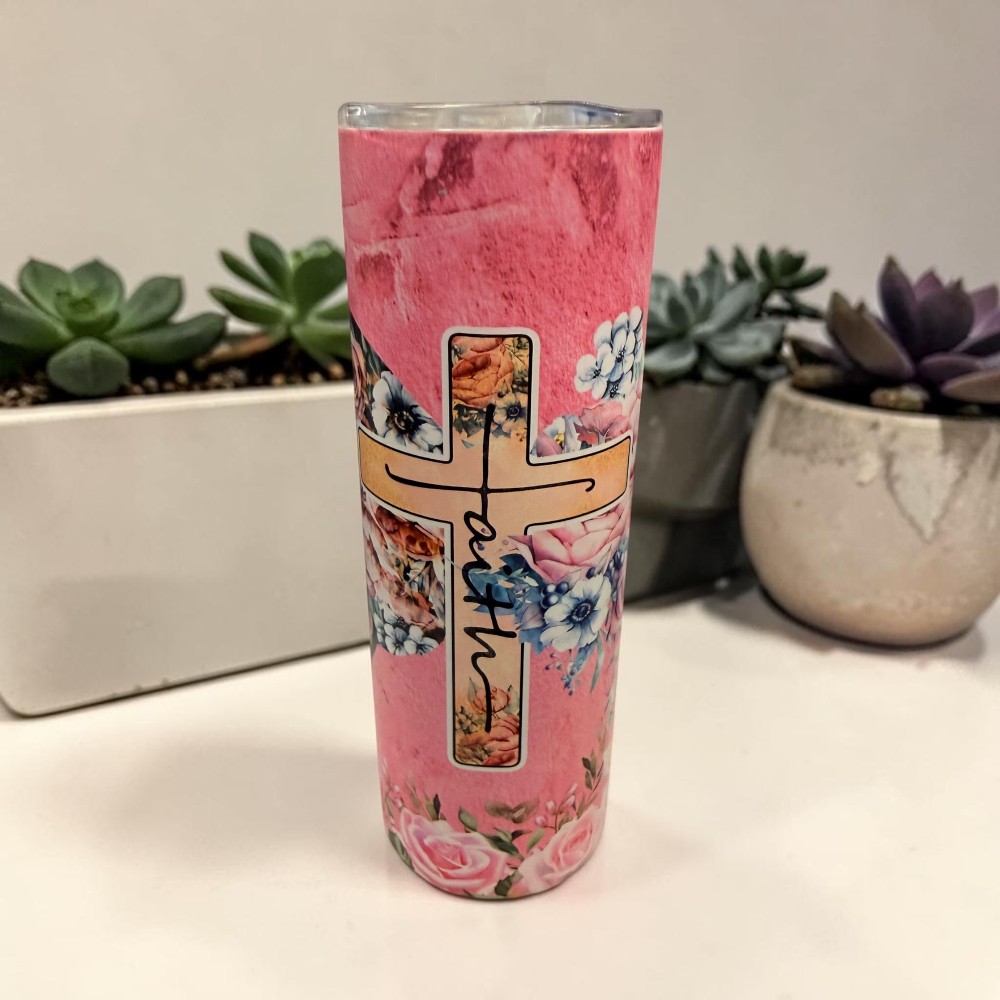Faith 20 oz Tumbler - UV Designs