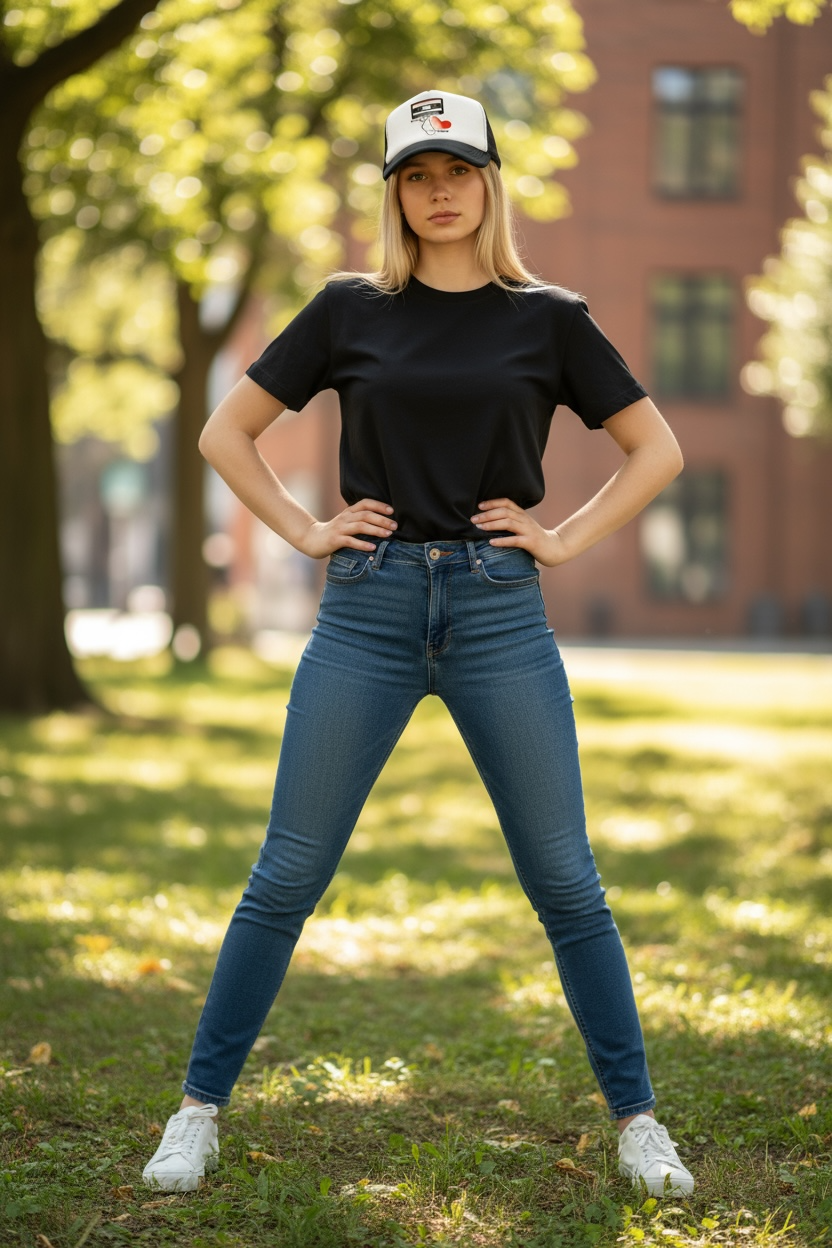 Mixtape Romance Trucker Hat With Graphic