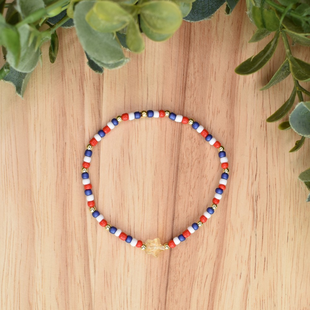 DAINTY STAR & STRIPES Bracelet