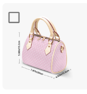 Polka Dot Chic Handbag