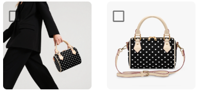 Polka Dot Chic Handbag