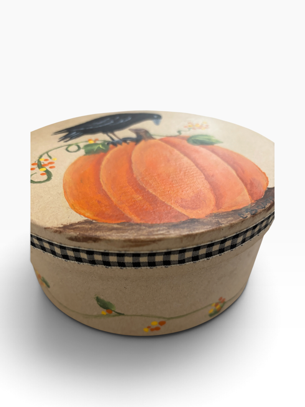 Crow and Pumpkin Box