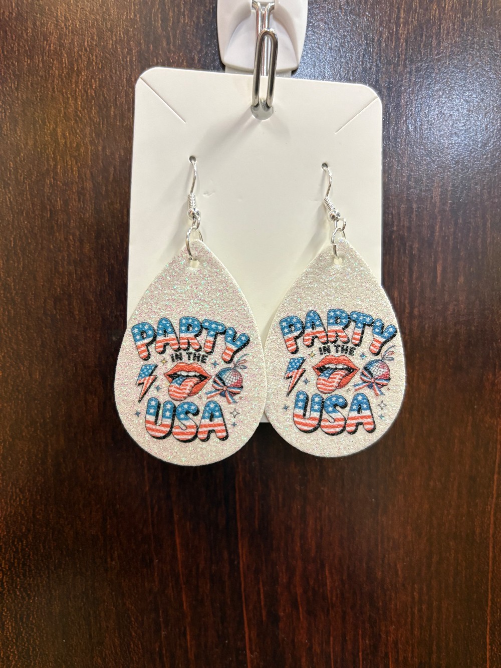 Earrings - 4th of July