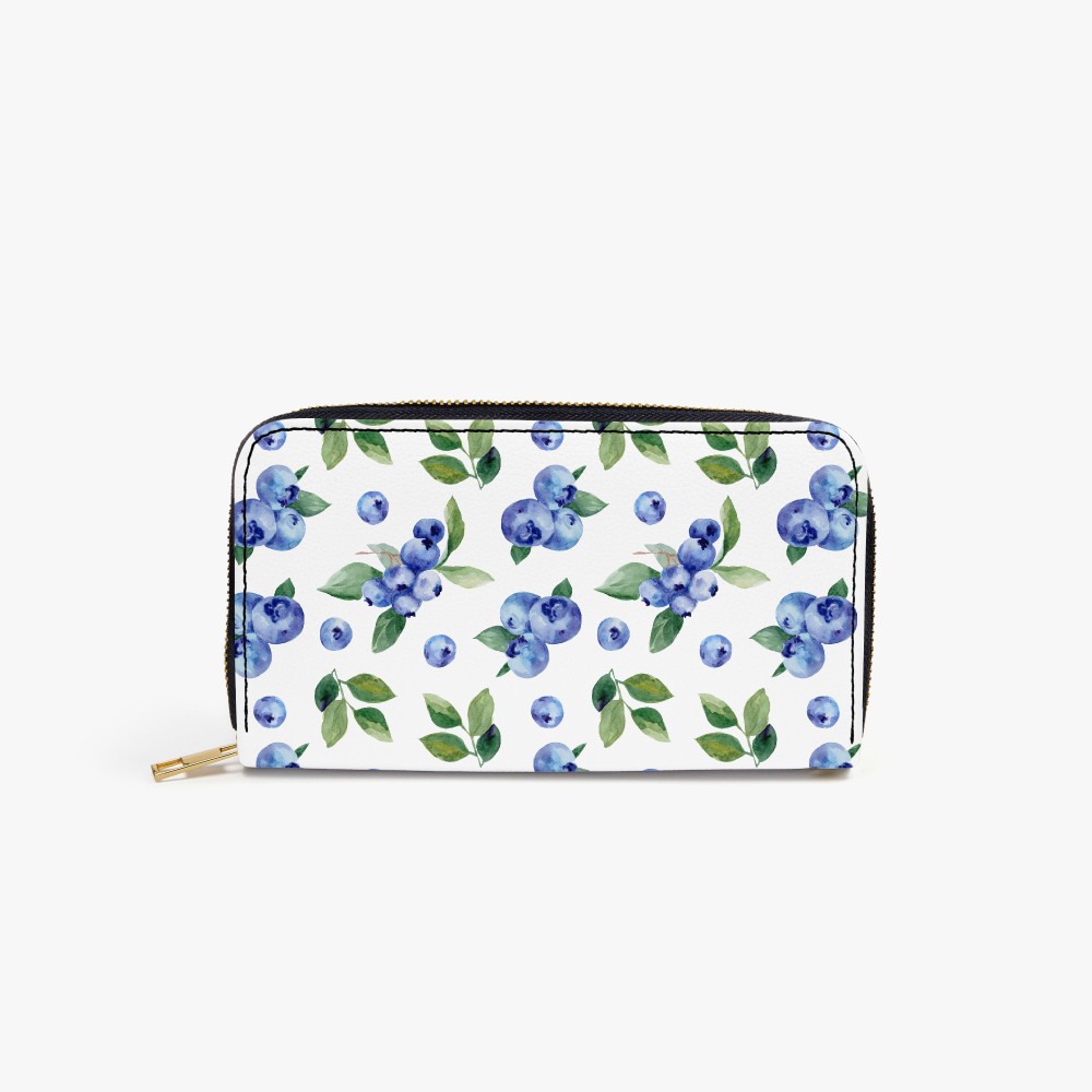 Blueberry Wristlet Wallet