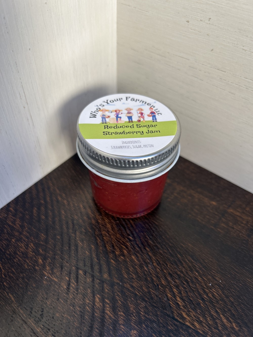 Reduced Sugar Strawberry Jam 2oz