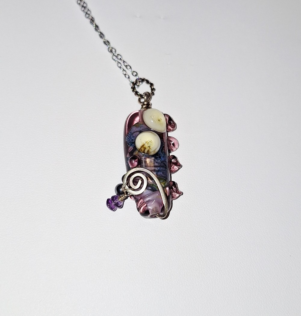 Abstract Copper Pendants