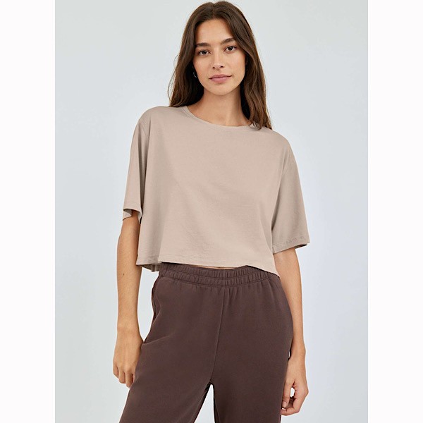 Group by Babaton ‘Foundation’ Cropped Tee
