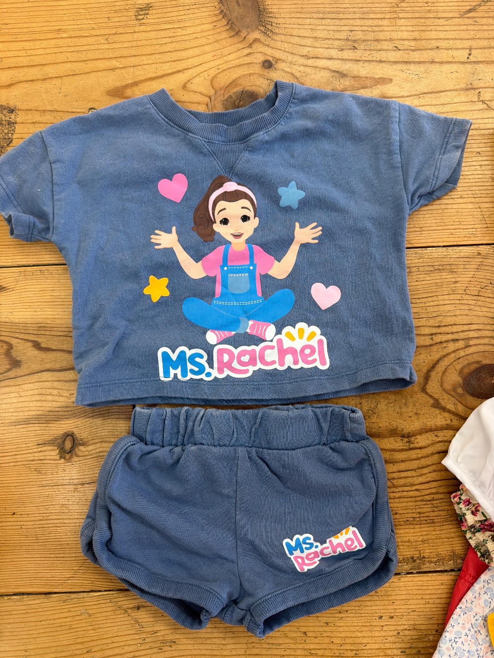 2pc Ms. Rachel Short Set