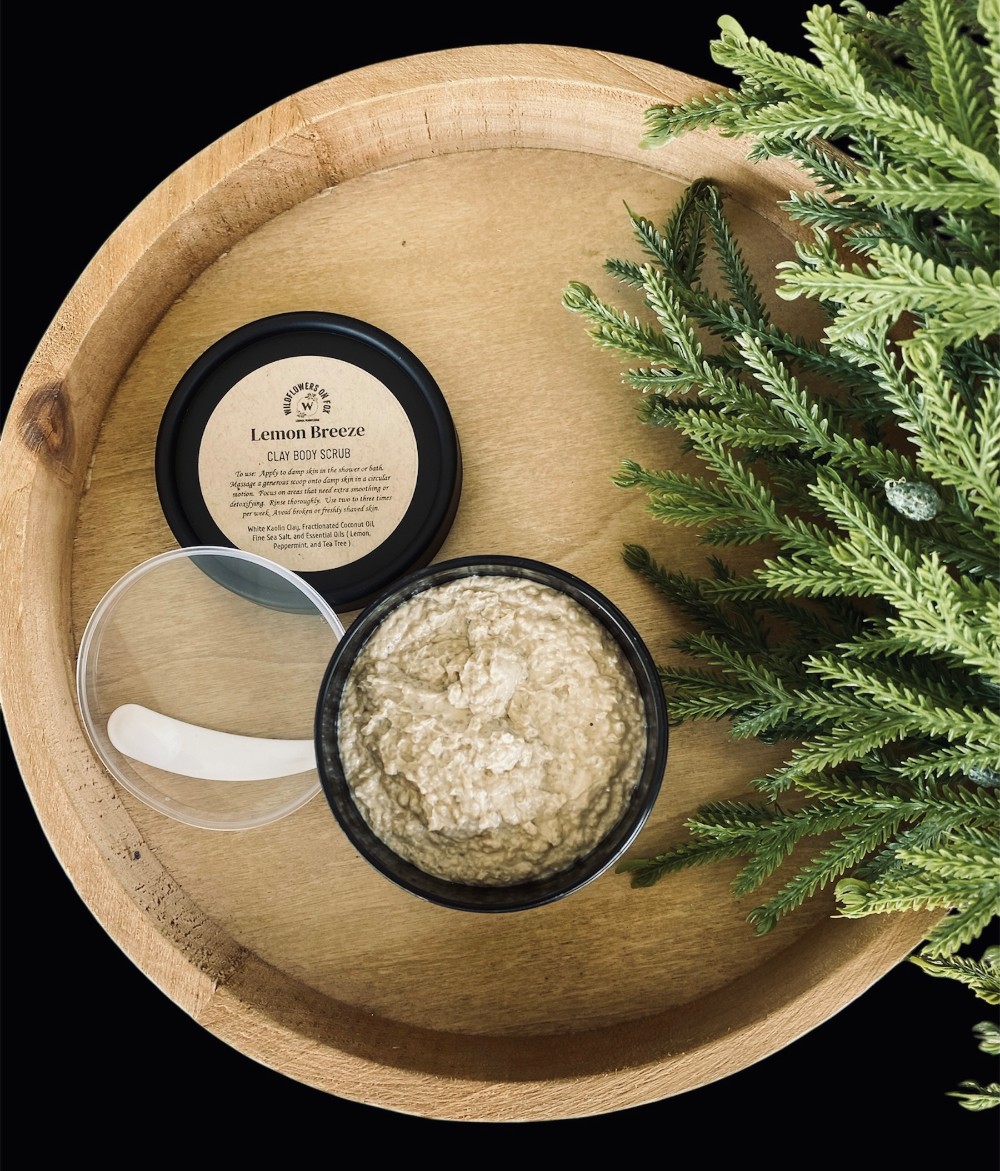 Lemon Breeze Clay Body Scrub