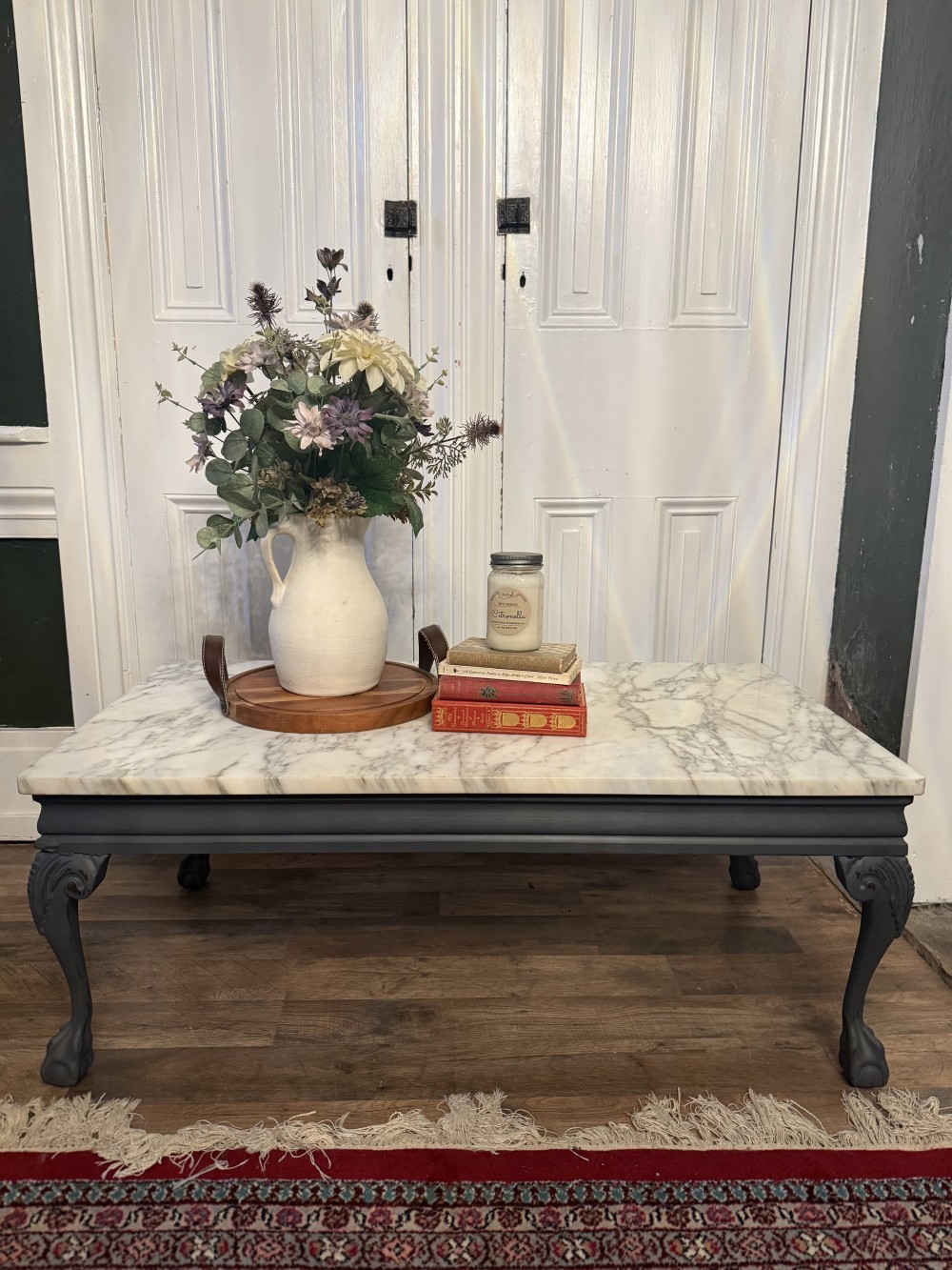 Coffee Table ASCP Whistler paint w/ clear wax