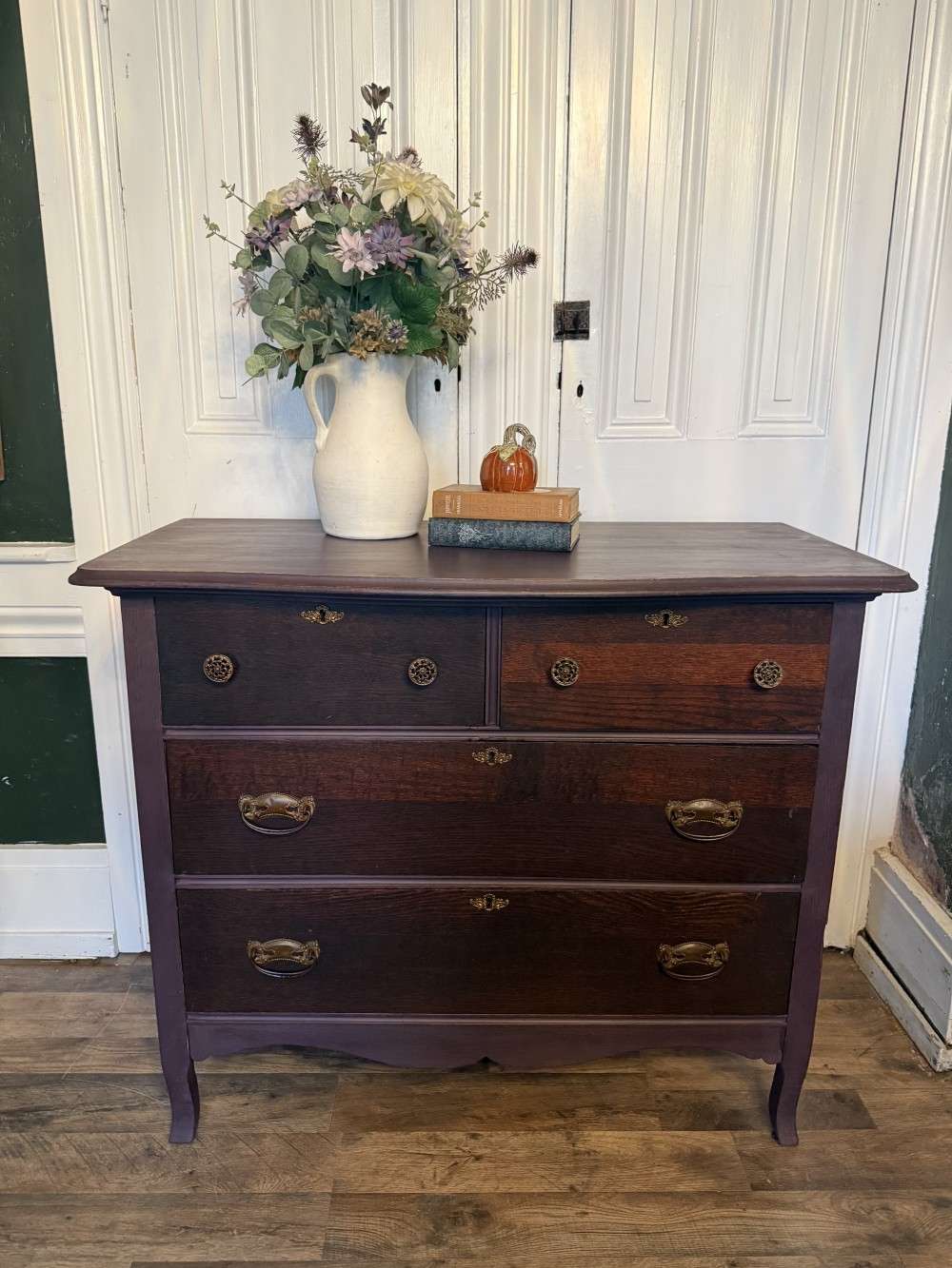 Dresser ASCP Tyrian Plum paint w/ clear wax