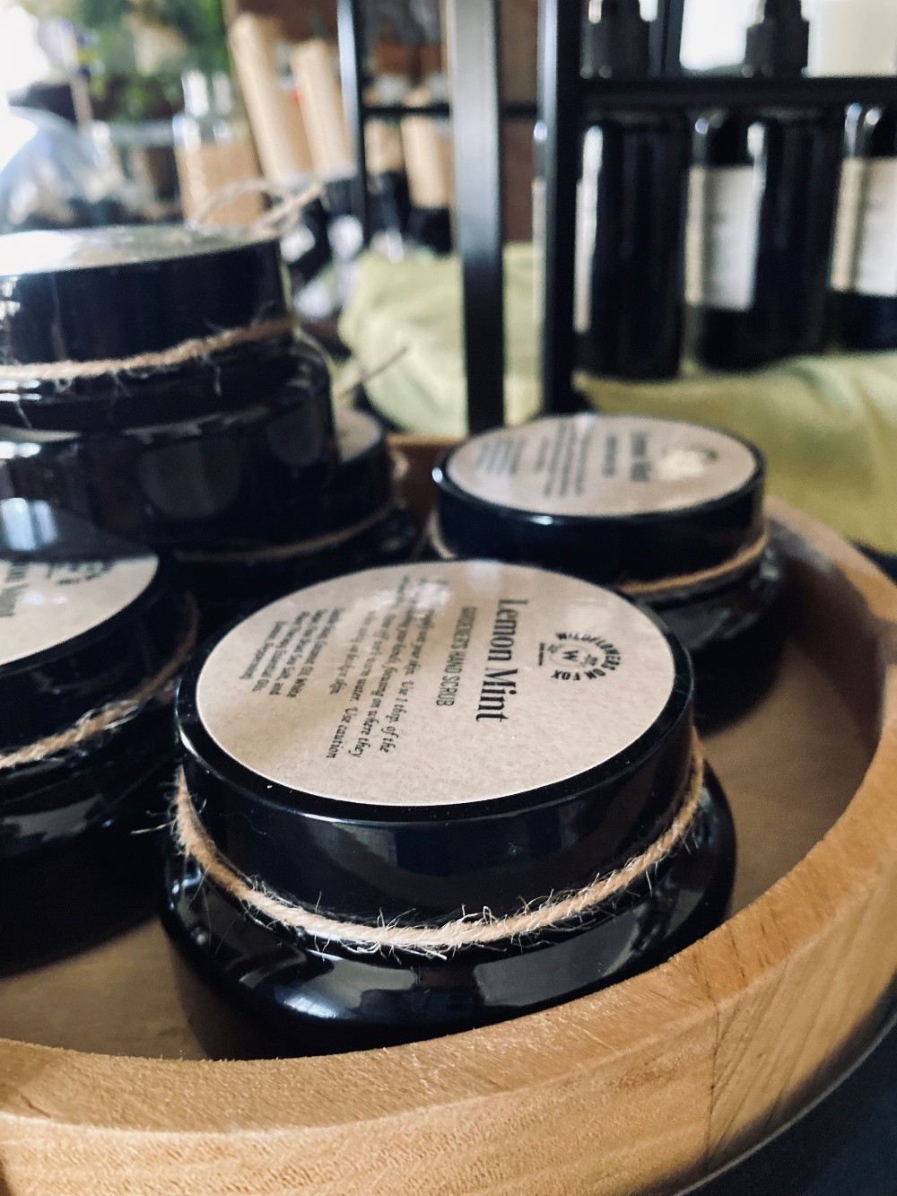 Lemon Mint Gardener's Hand Scrub