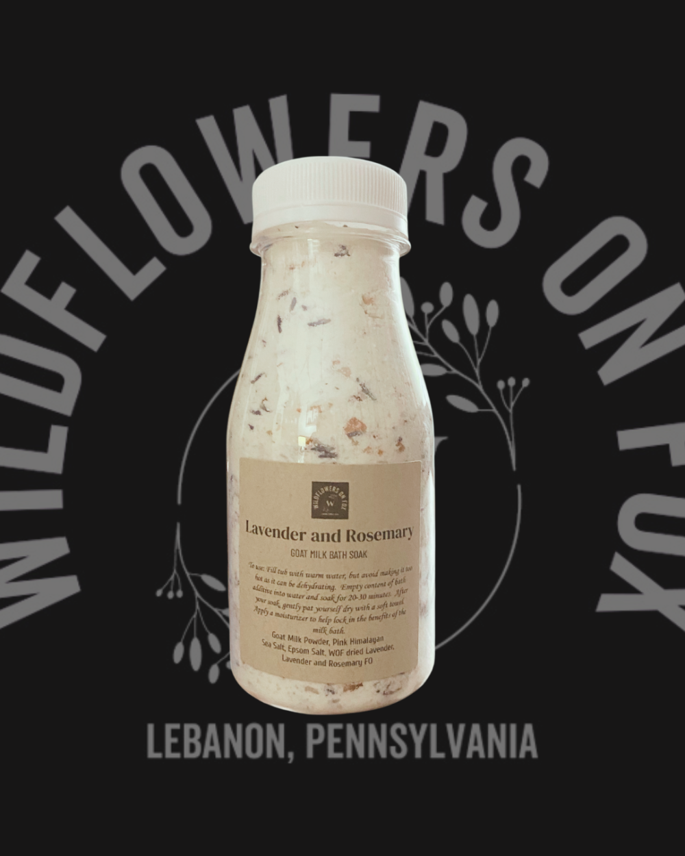 Lavender and Rosemary Bath Soak