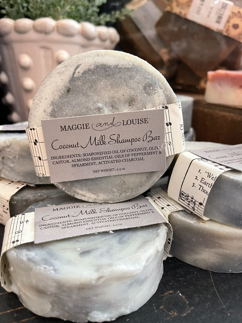 Coconut Milk Shampoo Bar