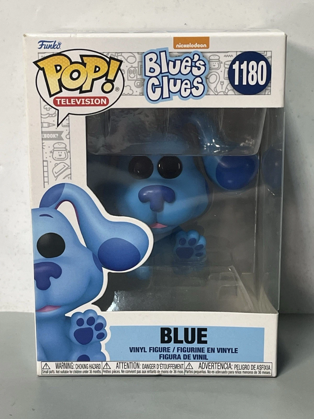 Funko Pop! Television Nickelodeon Blue’s Clues Blue 1180 Vinyl Figure