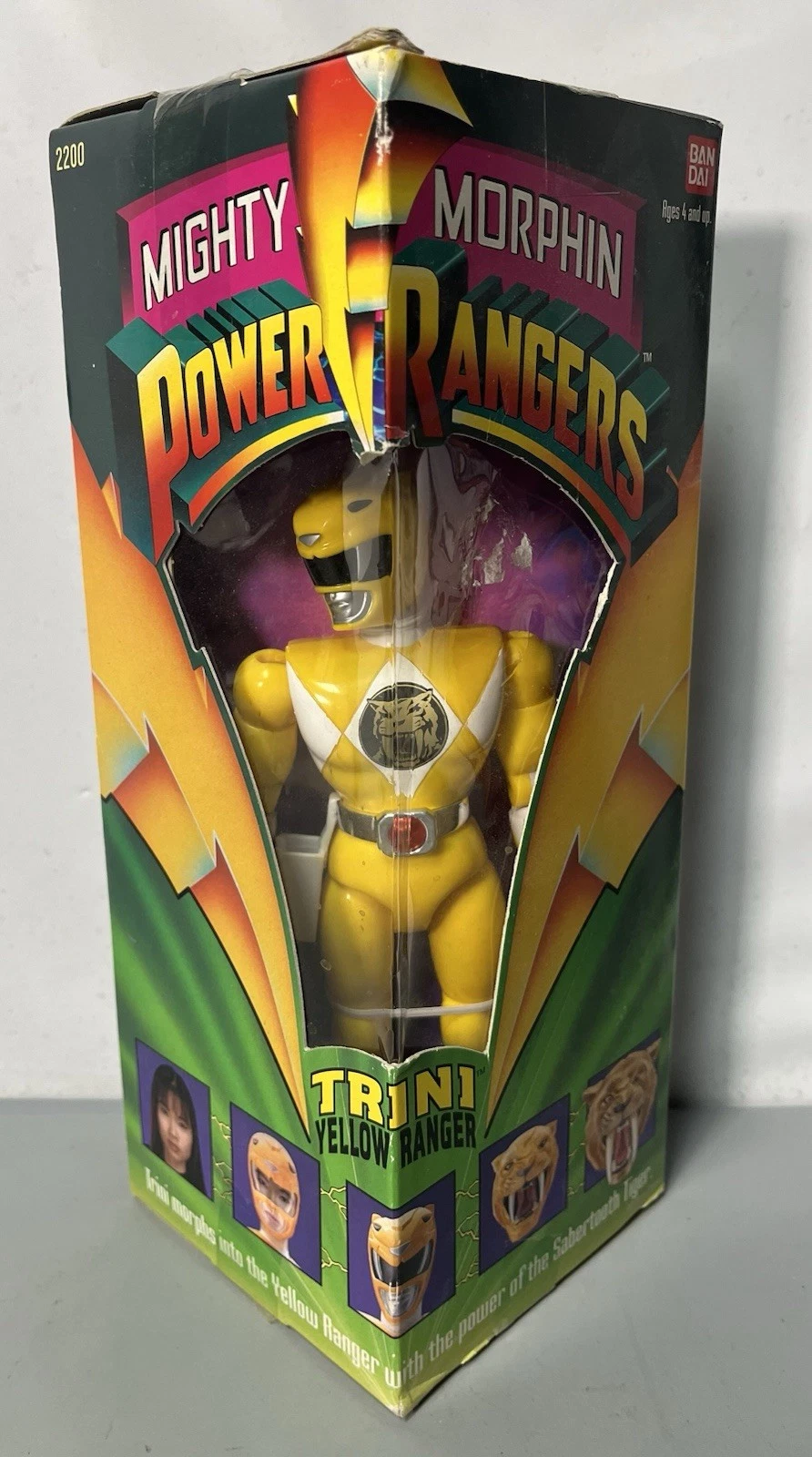 Bandai Mighty Morphin Power Rangers Yellow Ranger Trini 8