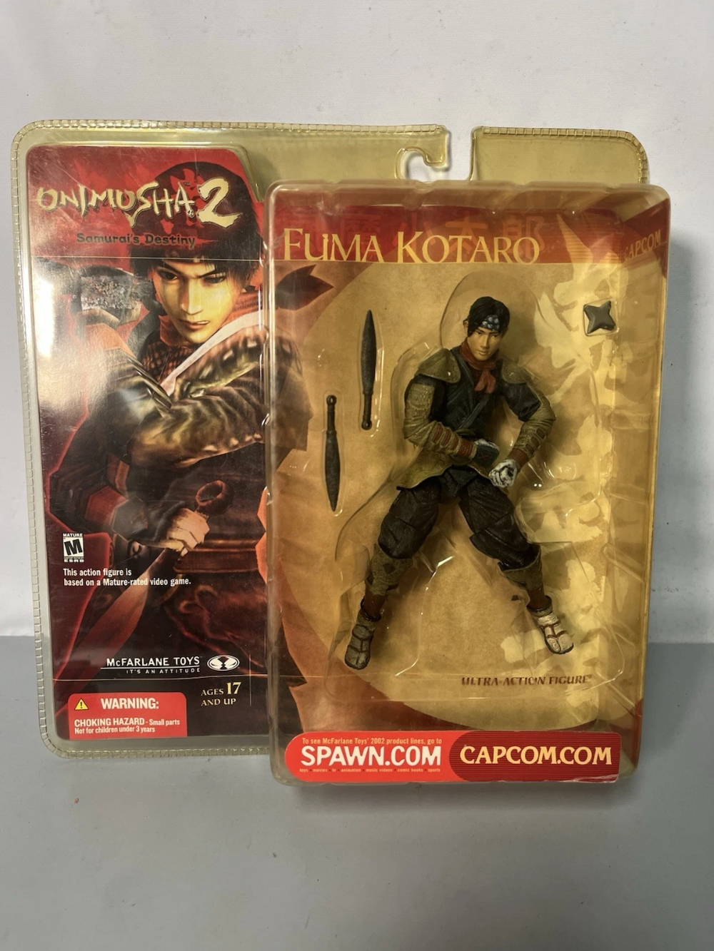 Onimusha 2 Samurai's Destiny Fuma Kotaro Action Figure McFarlane Toys NEW