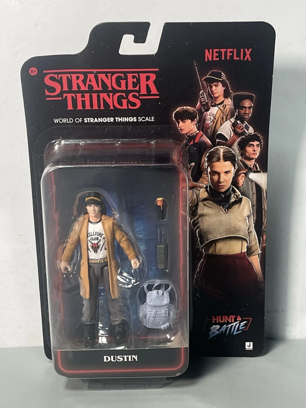 Netflix Stranger Things Dustin Henderson Action Figure 2025 Jazwares NEW