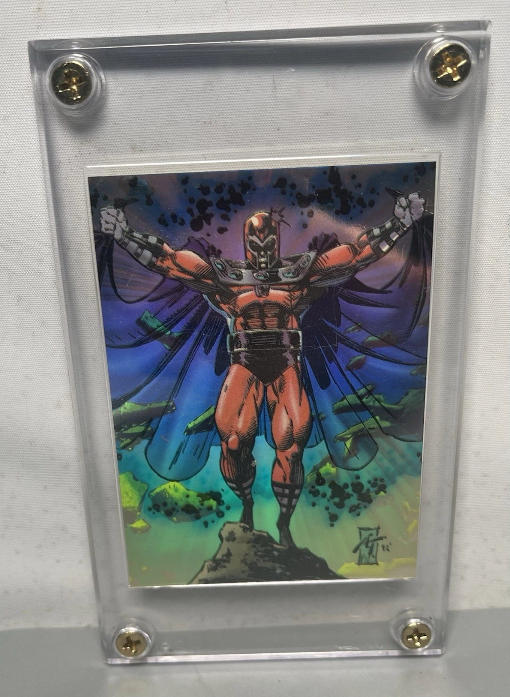 Magneto 1993 Skybox X-Men 2 Holithogram