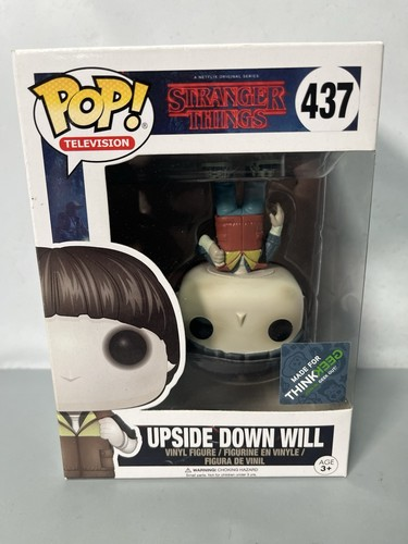 Funko Pop Vinyl Stranger Things 437 Will Byers Upside Down Think Geek NEW