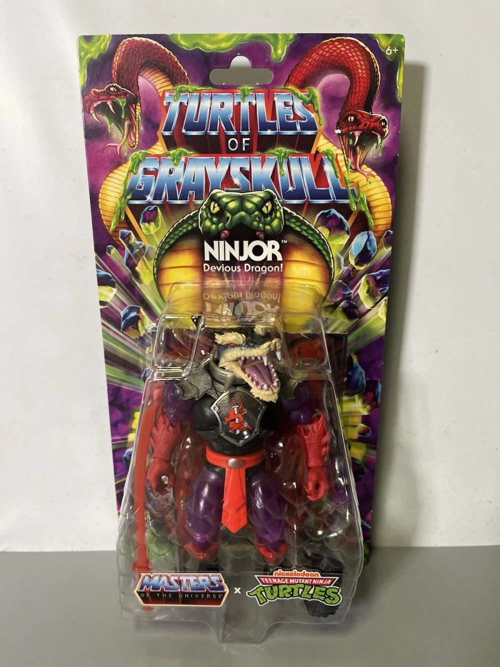 MOTU Origins Turtles of Grayskull NINJOR Action Figure Wave 6 NEW