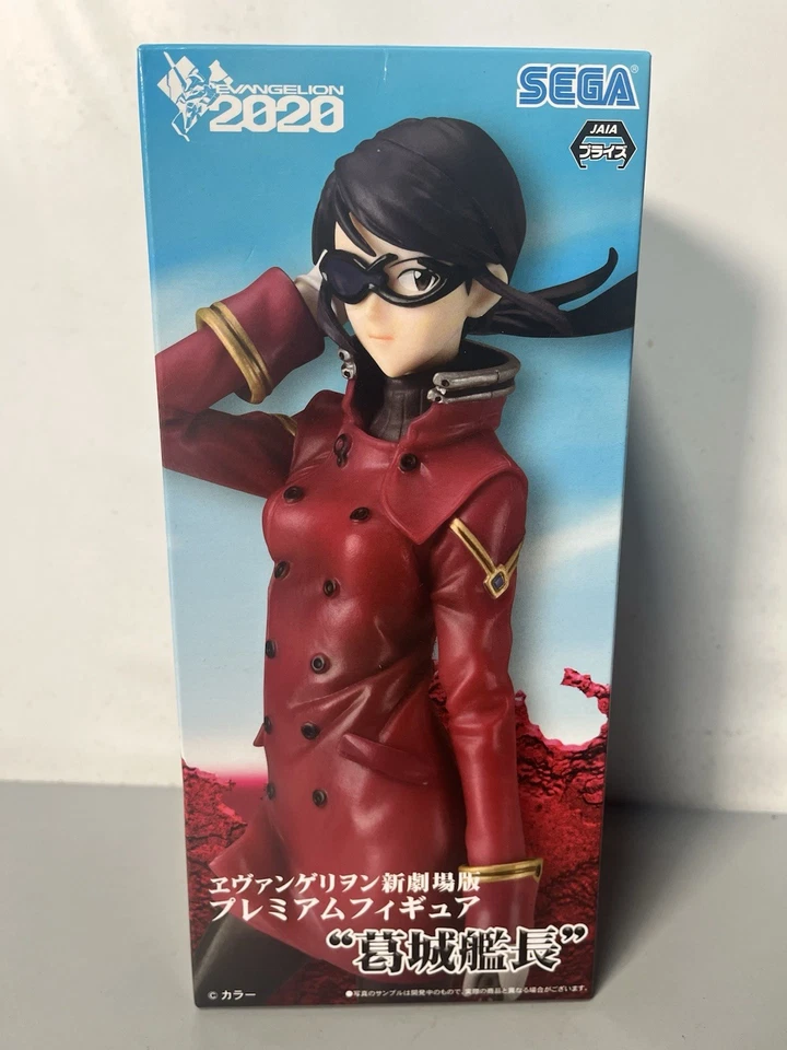 Neon Genesis Evangelion CAPTAIN KATSURAGI Sega Premium Figures SEGA us seller